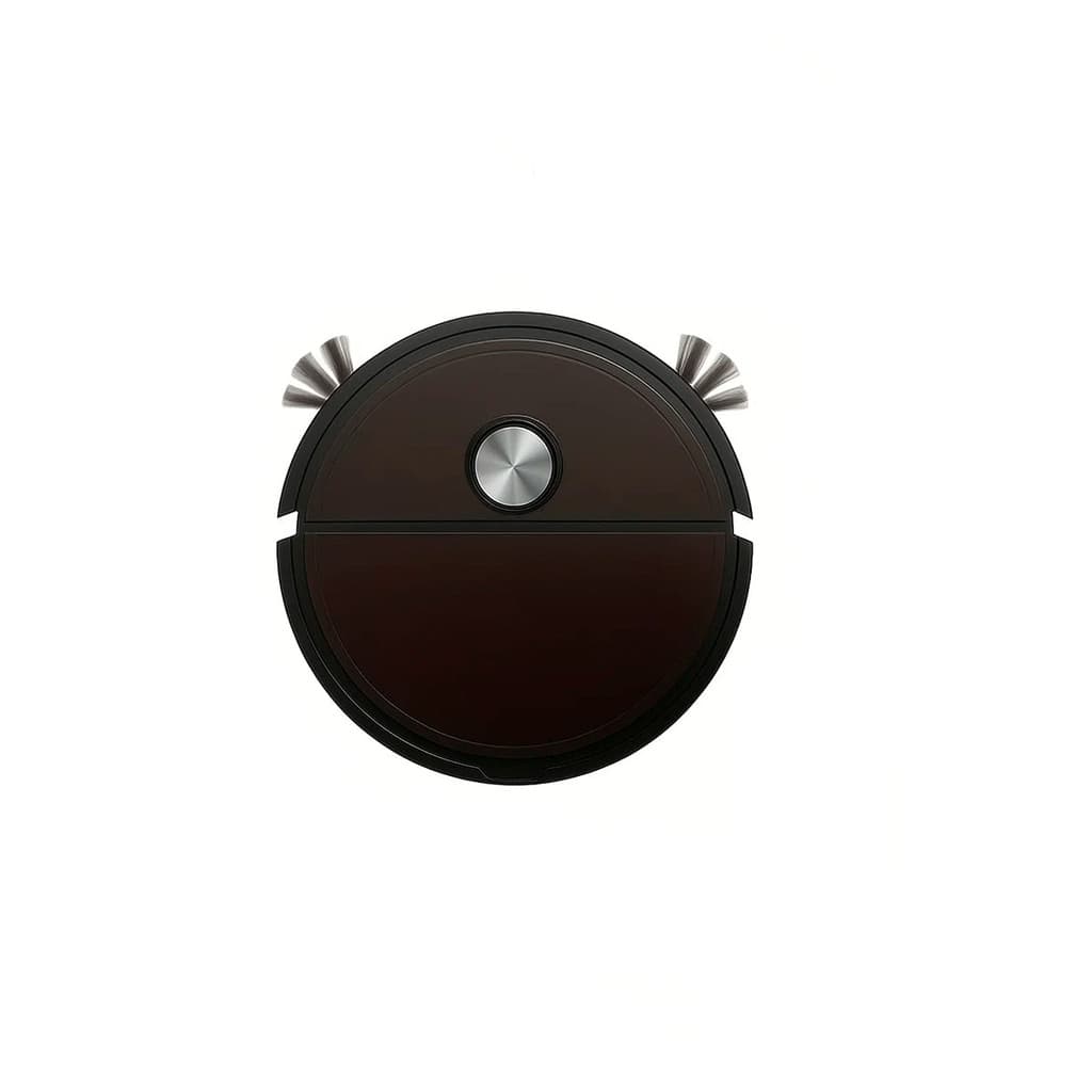 Aspirador Robô Inteligente Recarregável em Cor Preto