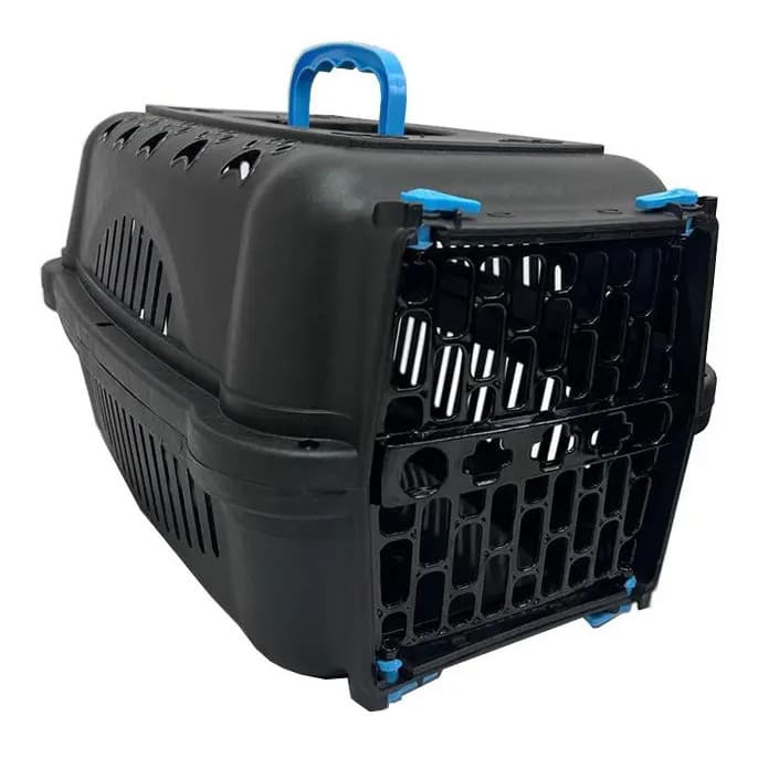 Caixa De Transporte Falcon Black Durapets Cães e Gatos