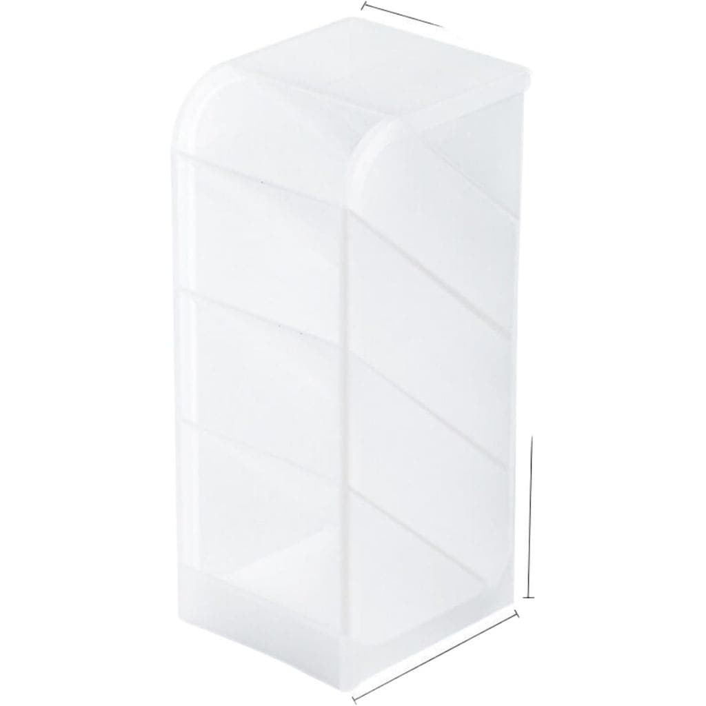 Utensílios de Cozinha Acessórios para Cozinhar Porta-canetas transparente fosco para mesa Caixa criativa inclinada para
