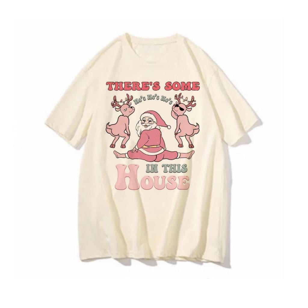 Camiseta Natal Noel House blusa feminina masculina unissex divertida camisa estampada natalina presente