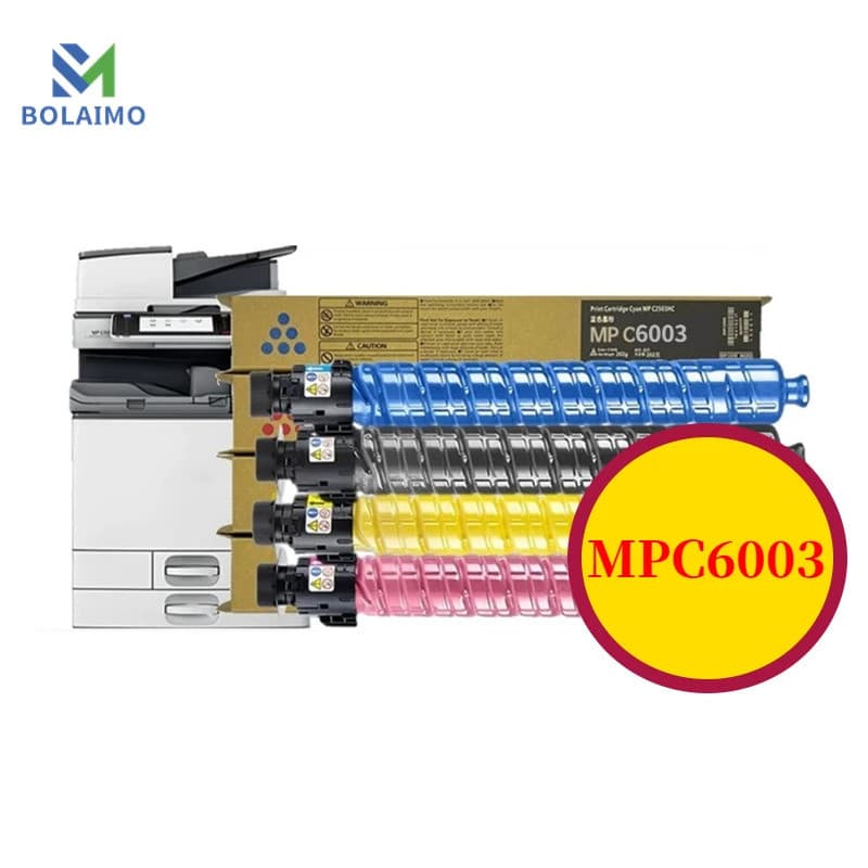 Cartucho De Toner MPC4503 Para Ricoh C4503 MPC4504 MPC5503 MPC5504 C6003 MPC6004 Copiadora Compatível De Alta Qualidade