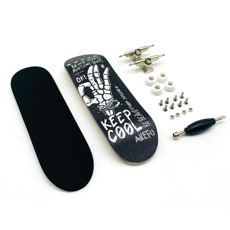 30mm Profissional maple Madeira Dedo Skate Brinquedo Criativo Presente Rolamento Roda