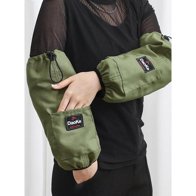 Mangas de lona impermeáveis à prova de óleo mangas senhoras trabalho resistente à sujeira verão trabalho masculino Wear-