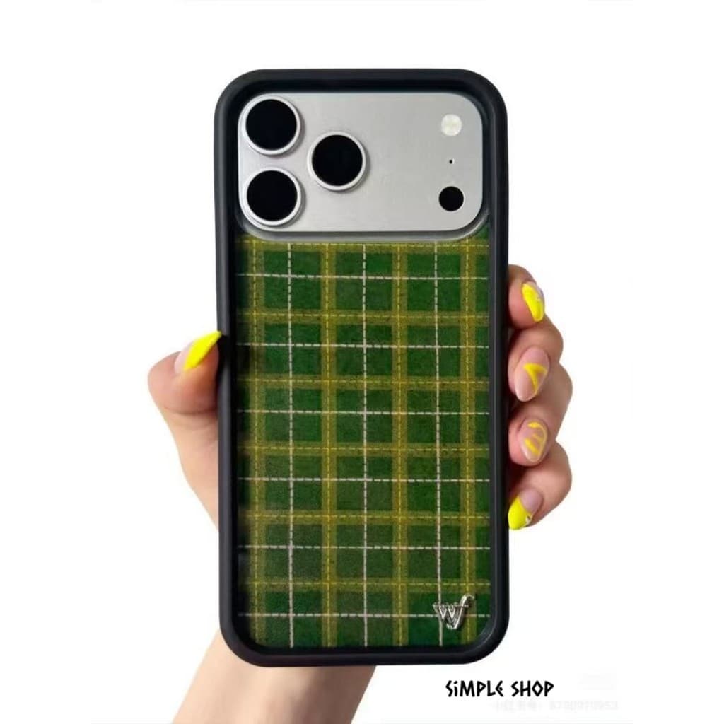 Olivia Neill X Wildflower Joint Name Capa De Telefone De Luxo Para IPhone11 17Air 17 16 12 13 14 15 Pro Max 14 15 16 Plu