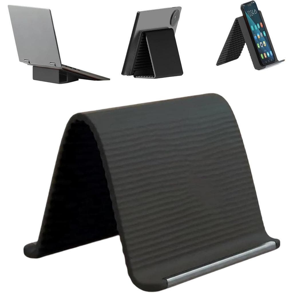 Suporte portátil dobrável para celular, suporte dobrável para celular e tablet, 10x20 cm, suporte antiderrapante para ce