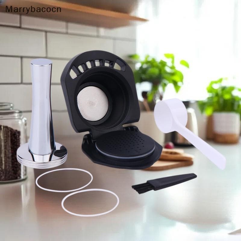 [MAR] Adaptador De Cápsula Reutilizável Para Dolce Gusto De Café Recarregável Conversor De Cápsulas Suporte Preenchiment