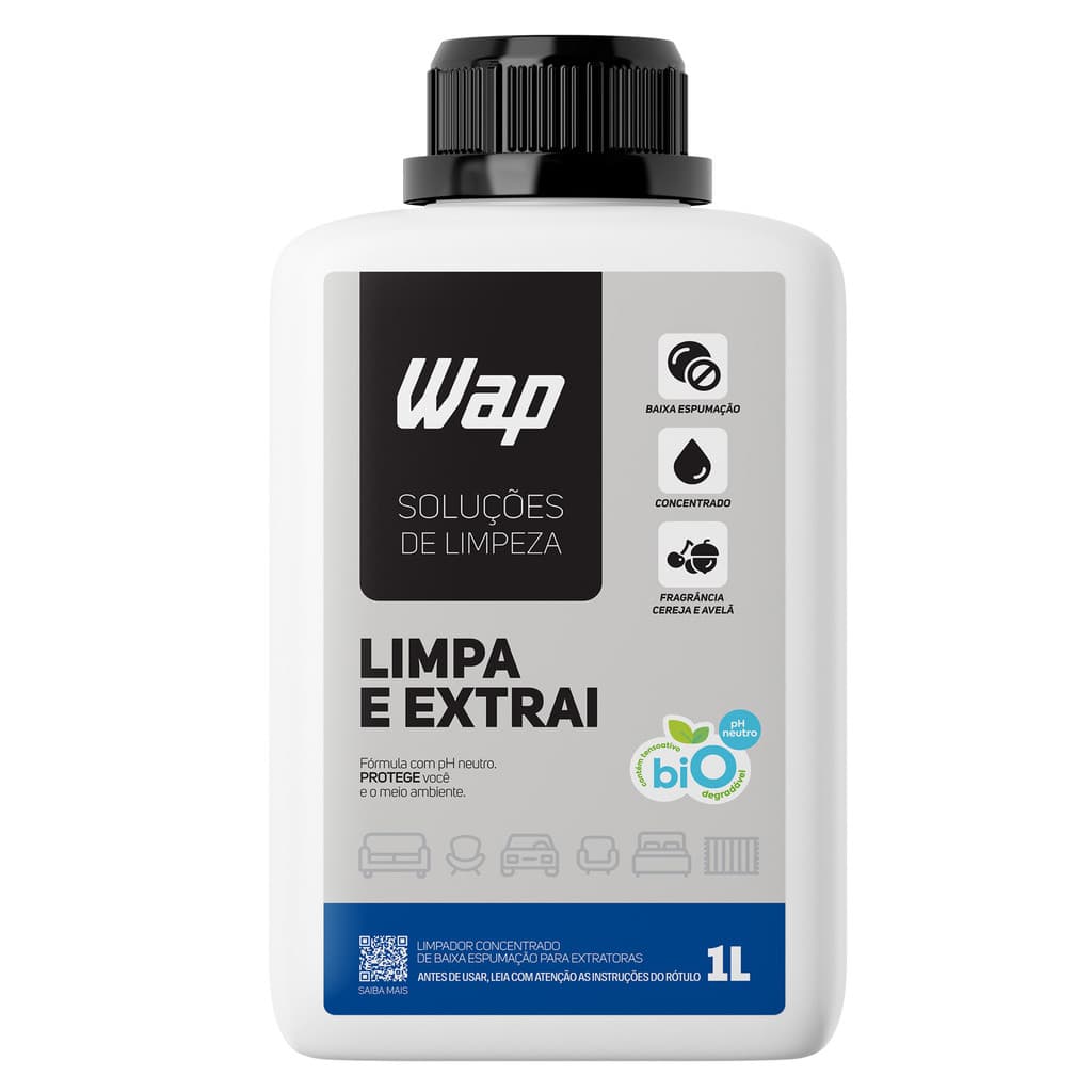 Detergente Concentrado Para Extratora Limpa E Extrai 1 Litro Fragancia Fragrância Cereja e Avelã