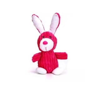 Brinquedo Mordedor Pelúcia Cães E Gatos C/ Apito Kit 1 2 3 Unidades Pet Coelho E Porquinho Macio Resistente