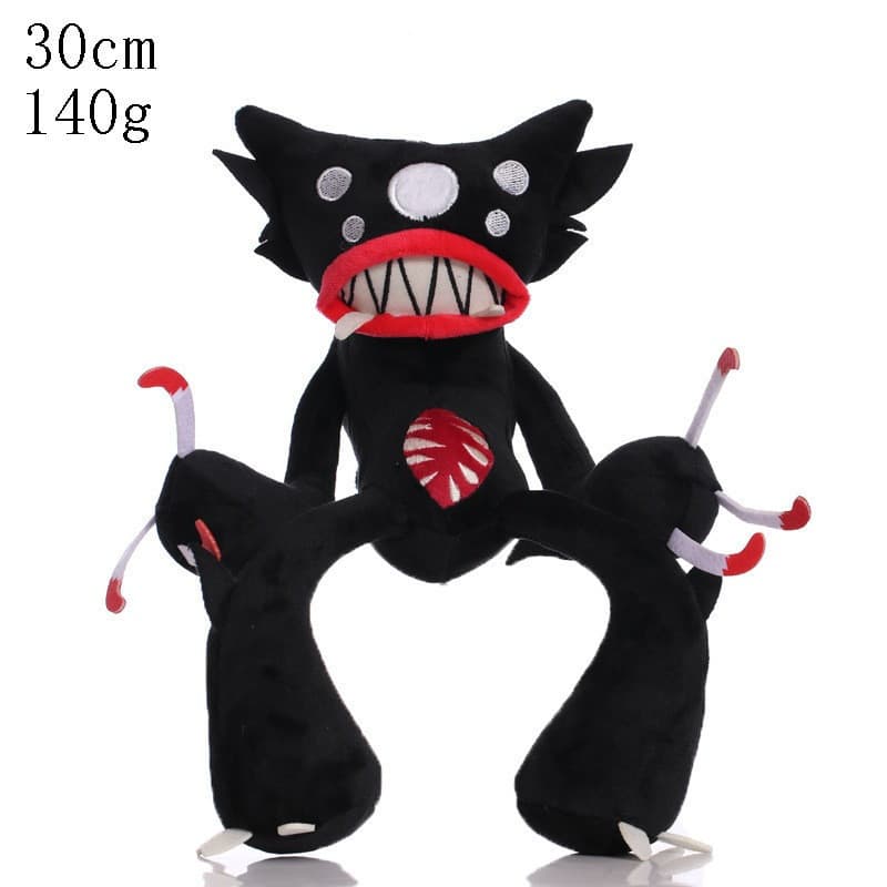 Jogo De 30cm Poppy Playtime Black Spider Monster Huggy Wuggy Plush Toys Doll Pillow Pelúcia