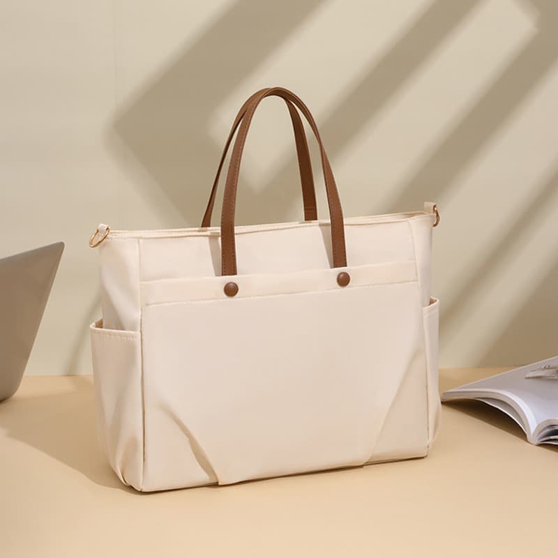 Bolsa para Laptop novo estilo moda feminina atmosférica portátil pasta de grande capacidade mensageiro de um ombro