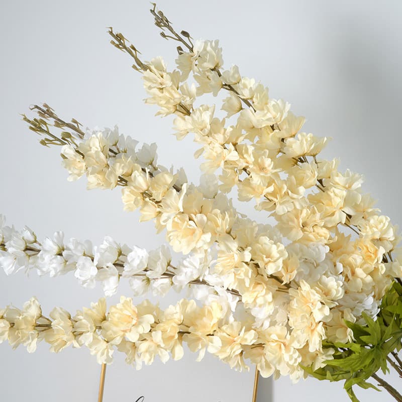 Flores artificiais Dafei Yancao flores artificiais jacinto salão de casamento escolher flor alta linha piso artif