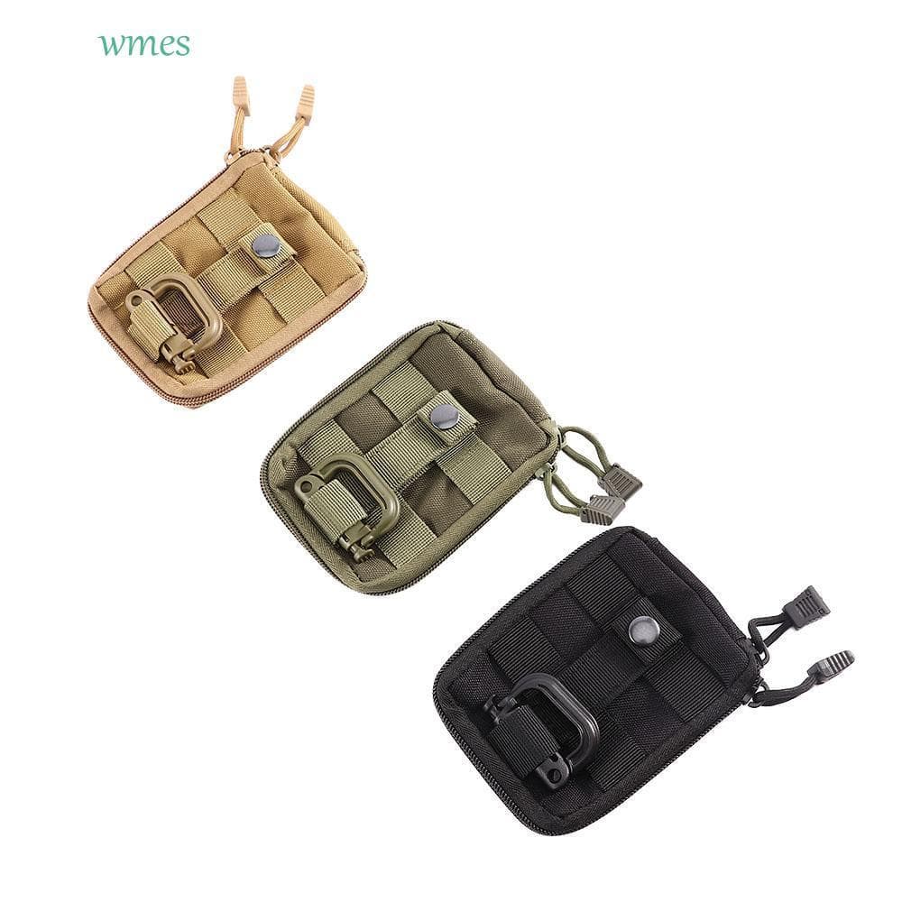 WMES1 EDC Bolsa Portátil Pequena Carteira Organizador De Caminhadas Ao Ar Livre
