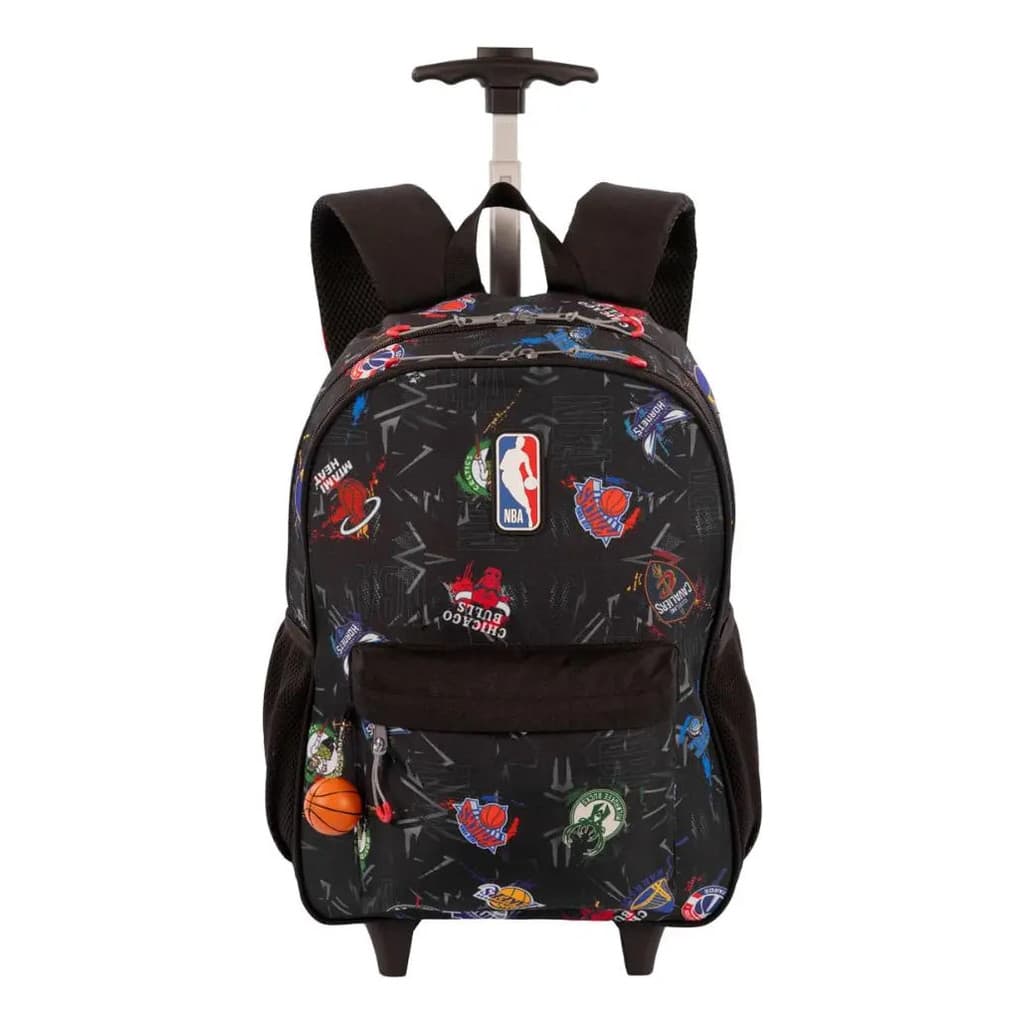 Mochila Rodinha Nba Begins Graffiti Sestini 17l