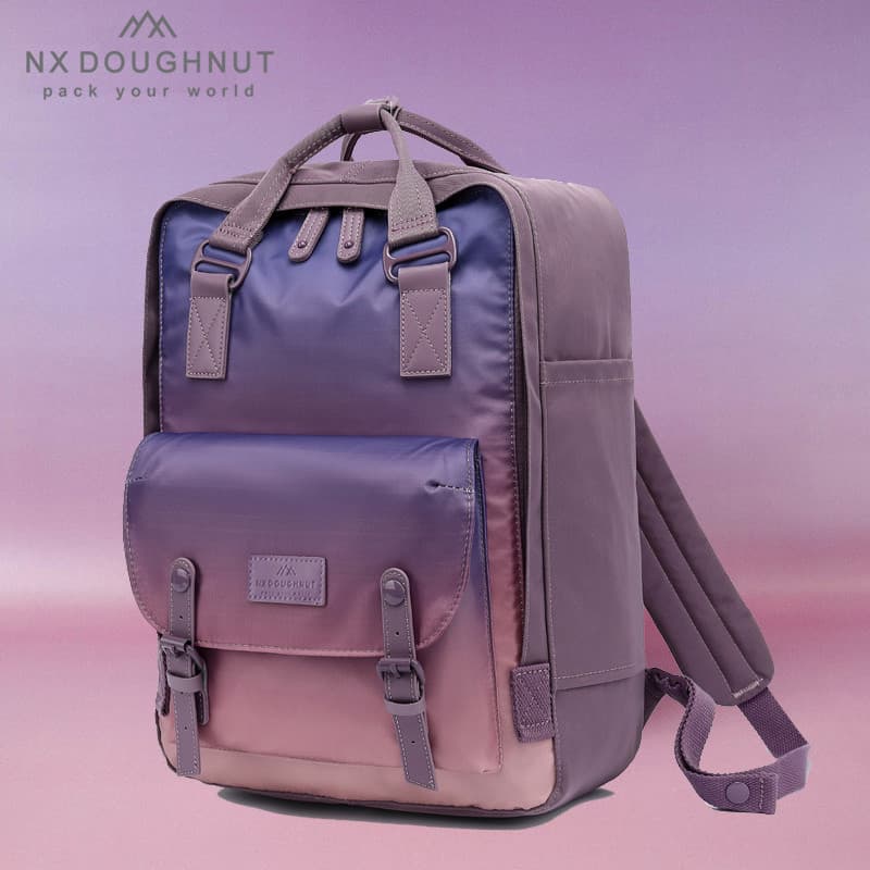 NX Donut Nova Versão Donut Mochila de Viagem Mochila de Estudante Sky Series Bolsa de Computador Bolsa Escolar Feminina