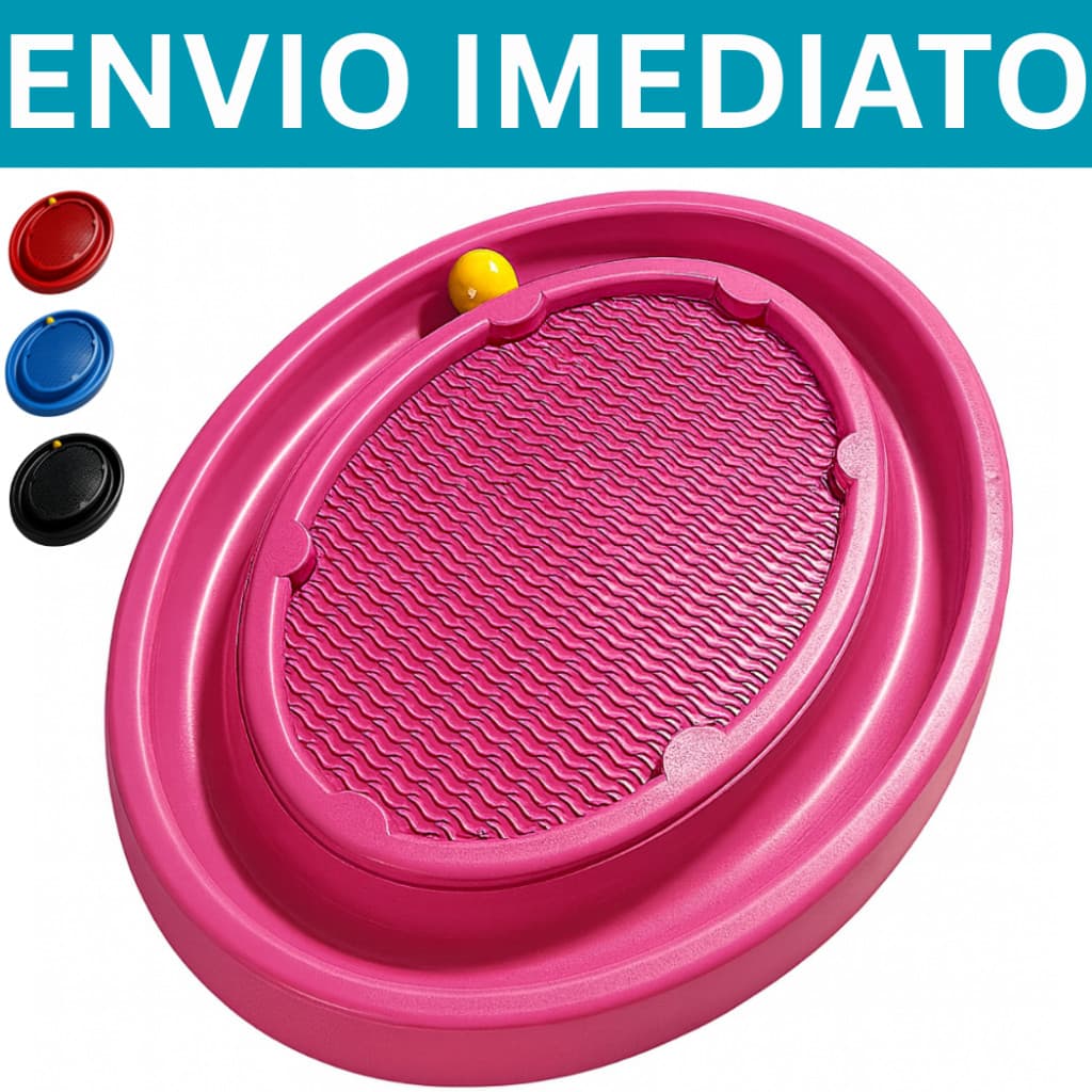 Arranhador para Gato Antiestresse Interativo com Bolinha Cat Relax Gatinho Cores Variadas