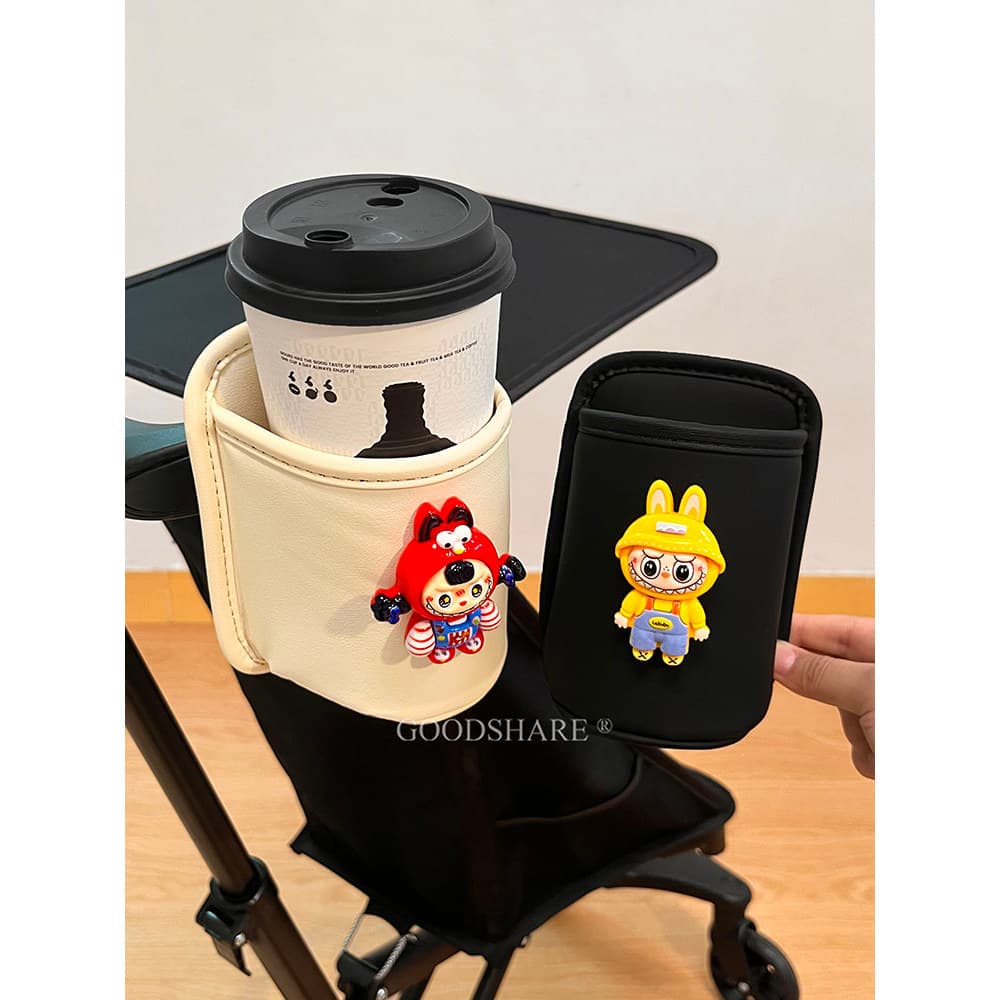Adequado para Maruya carrinho de bebê suporte de copo de água multifuncional bonito dos desenhos animados carrinho de be