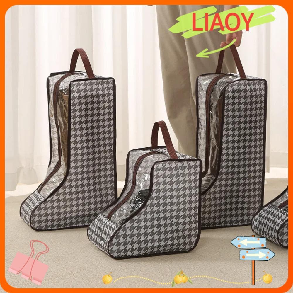 Sacos De Armazenamento De Sapatos LIAOYING , Saco Botas Dobrável À Prova De Poeira , Capa De Proteção De Bota Umidade