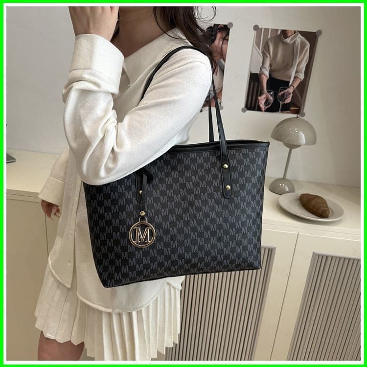 GC2 Sacola Espaçoso Minimalista Leve Fresco Estilo Retro Monogramado Saco De Deslocamento Diário Para Mulher CG2