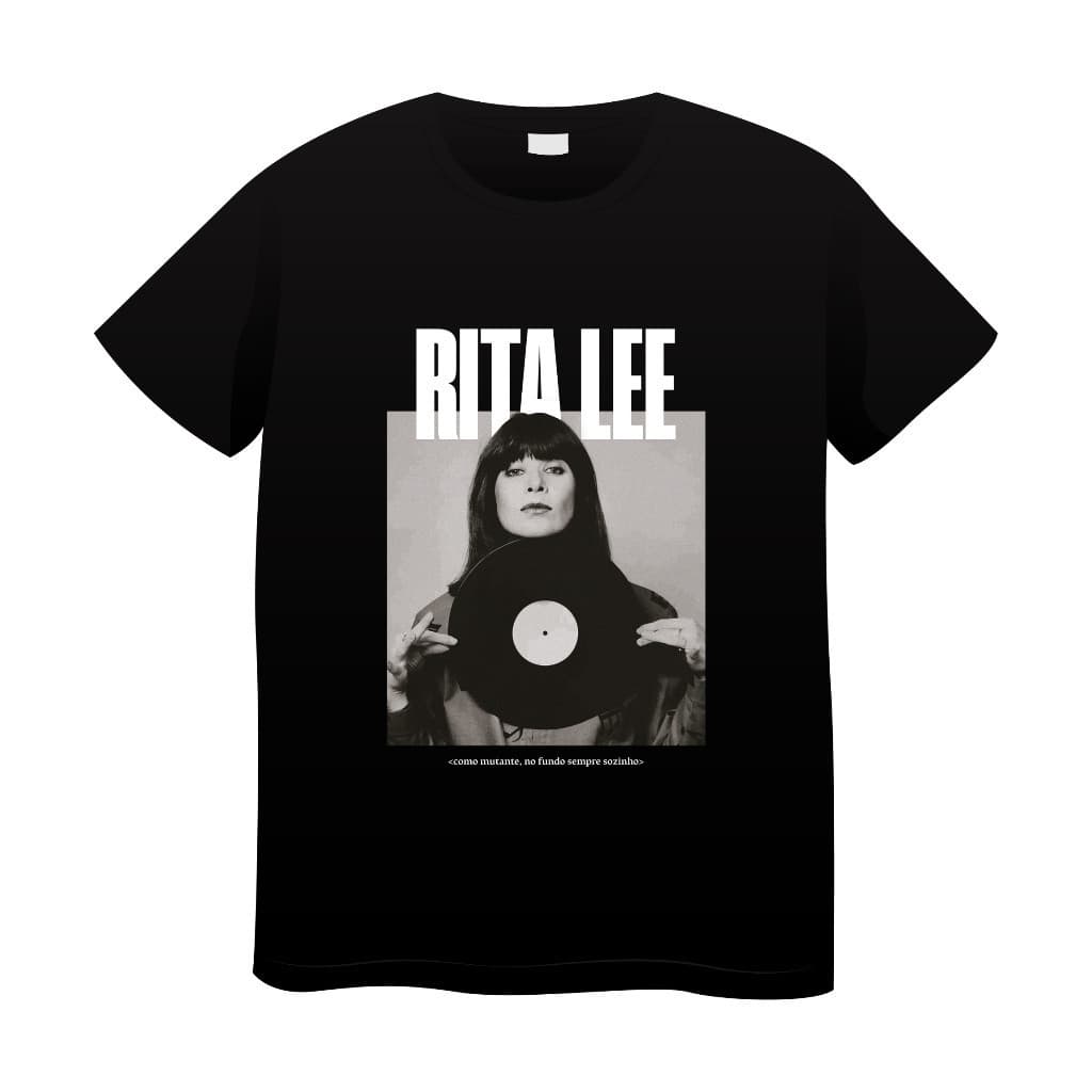 Camiseta Rita Lee Algodão Unissex Moda Maligu