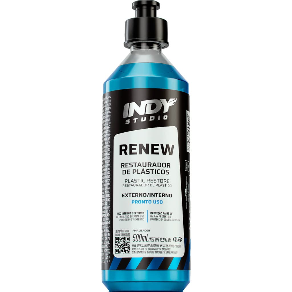 Restaurador Plástico Interno/Externo Renew Indy Studio 500ml