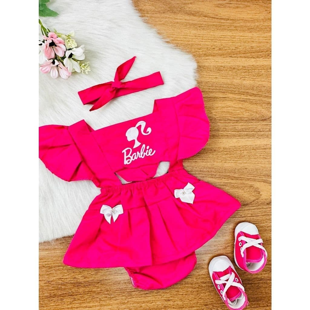 Romper Mesversário Temático Babie