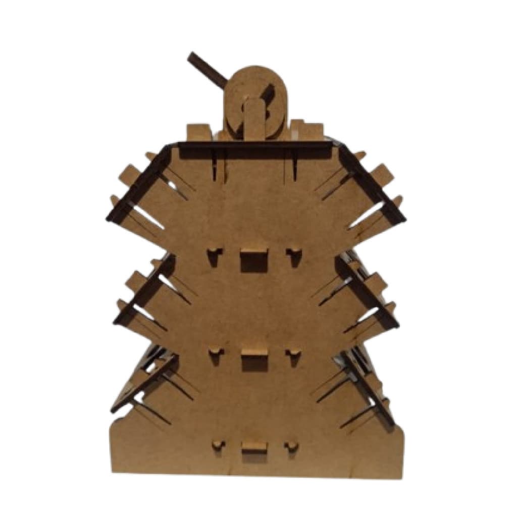 Suporte Organizador Porta Corante Color Liquid Gel 60grs em MDF Condimento 48 furos