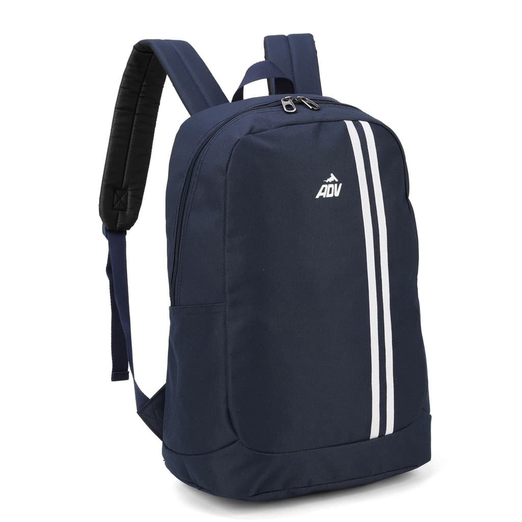 Mochila de Costas Adulto Juvenil ADV Listra Vertical Unissex Casual Dia a Dida Trabalho Escola