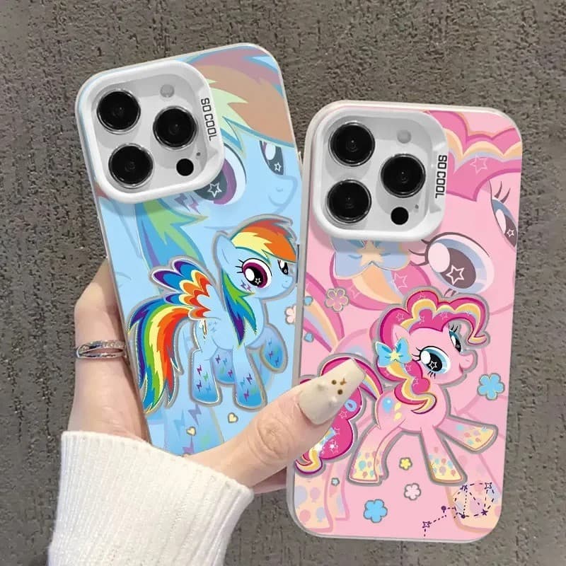 Kawaii Unicórnio Rinbow Capa Para Samsung A23 A32 A34 A35 A36 A52 A54 A55 4G Anti-Queda