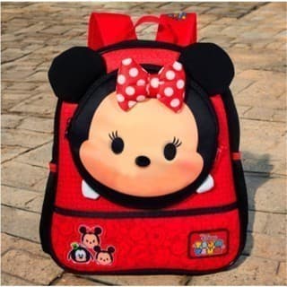 Mochila infantil escolar Mickey & Minnie