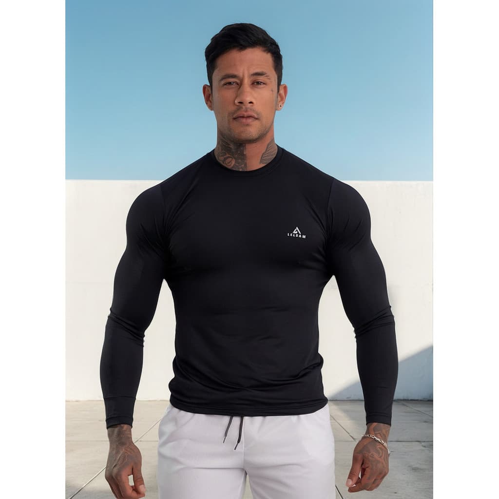 Camisa Manga Longa Térmica Masculina Proteção Uv Premium