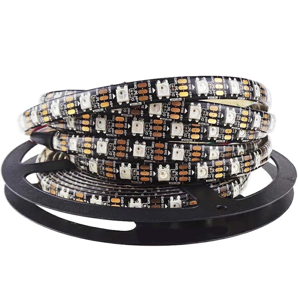 Fita Led Ws2812b Ws2812 Digital Ip65 300 Leds 5v Rolo 5m