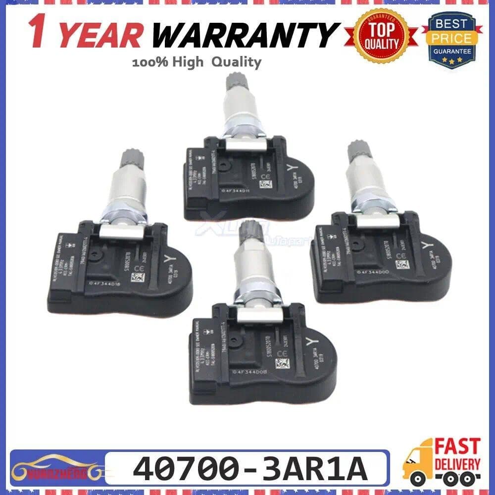 Sensor Do Sistema De Monitoramento De Pressão Dos Pneus TPMS Carro 40700-3AR1A 433Mhz Apto Para Nissan Sentra SR SV Vers