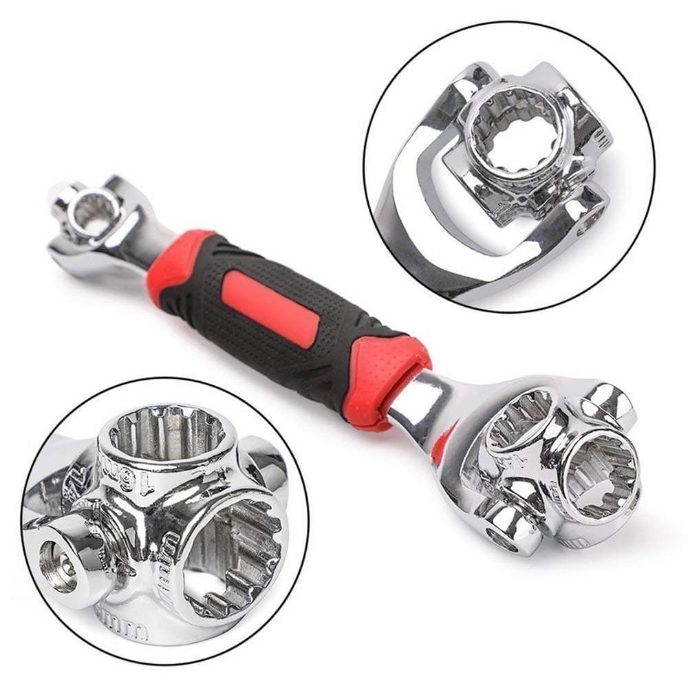 Chave Soquete 48 em 1 Universal Profissional 360° Universal Tigre Soquete Profissional