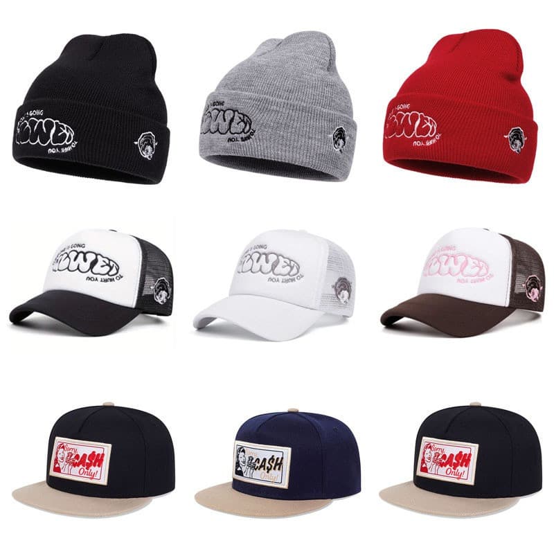 Boné De Caminhoneiro Da Moda Para Homens Gorros Malha Verão Respirável Rede vintage snapback