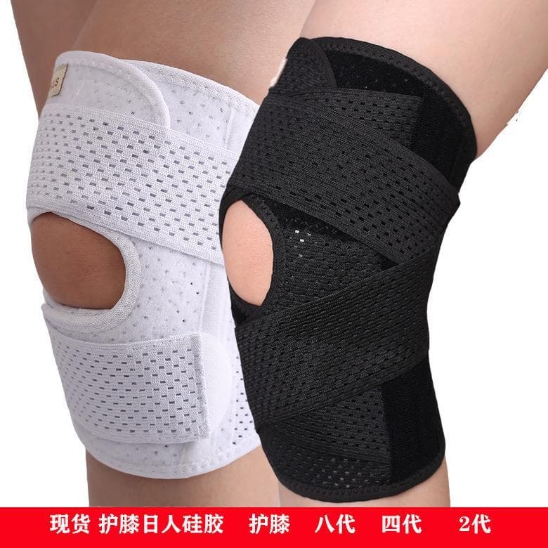 Joelheiras japonesas menisco, joelheiras esportivas para ioga, equipamento de proteção ajustável, japão, sexta geração,