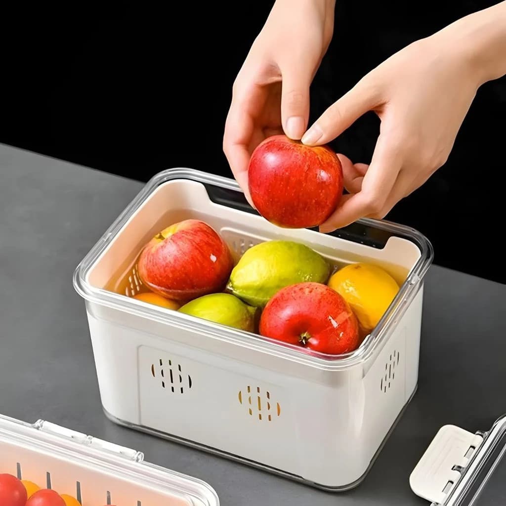 Cesto Organizador para Cozinha, Geladeira e Armários
