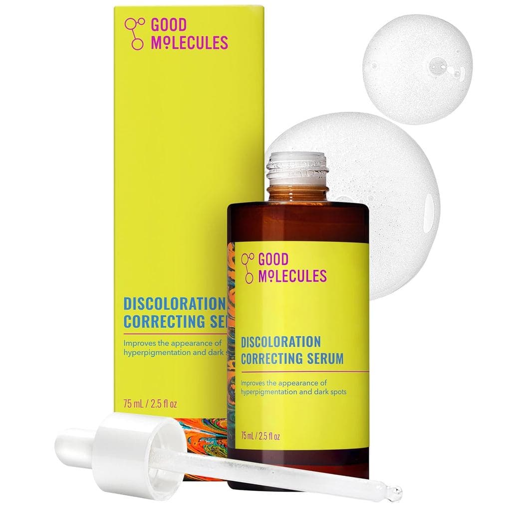 Sérum Corretor de Descoloração Good Molecules - Sérum com Ácido Tranexâmico e Niacinamida para Tratar Manchas Escuras e
