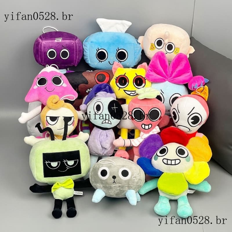 Dandy World Pelúcia , Robloxs Brinquedos Plushie Para Meninos Boneca Macia De Presentes De Aniversário O Natal Ano Novo