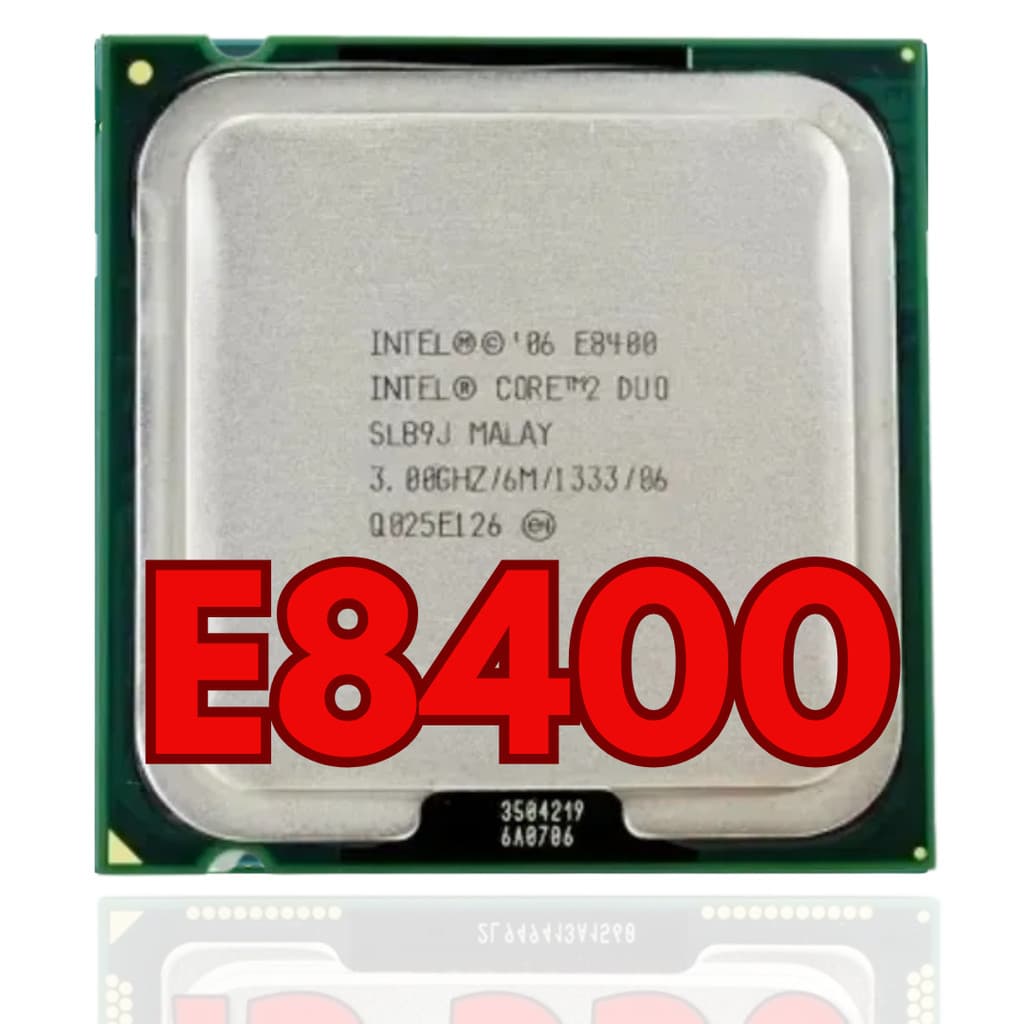 Processador Intel Core 2 Duo E8400 3ghz 2 Núcleos Soquete 77 3.0ghz 6m Fsb1333 Lga 775