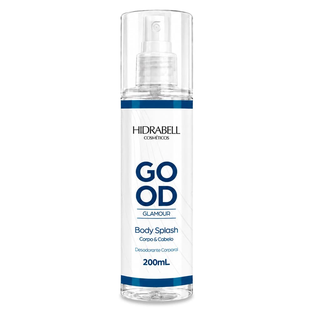 Body Splash Feminino Good 200ml Inspirado Good Girl Perfume Doce Sensual Marcante Colônia Premium
