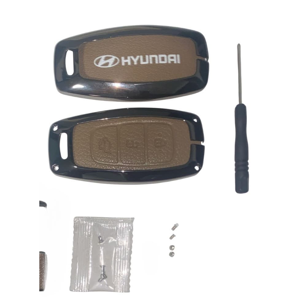 Capa de Chave presença 3 botões  Hyundai HB20 2013 até 2020
