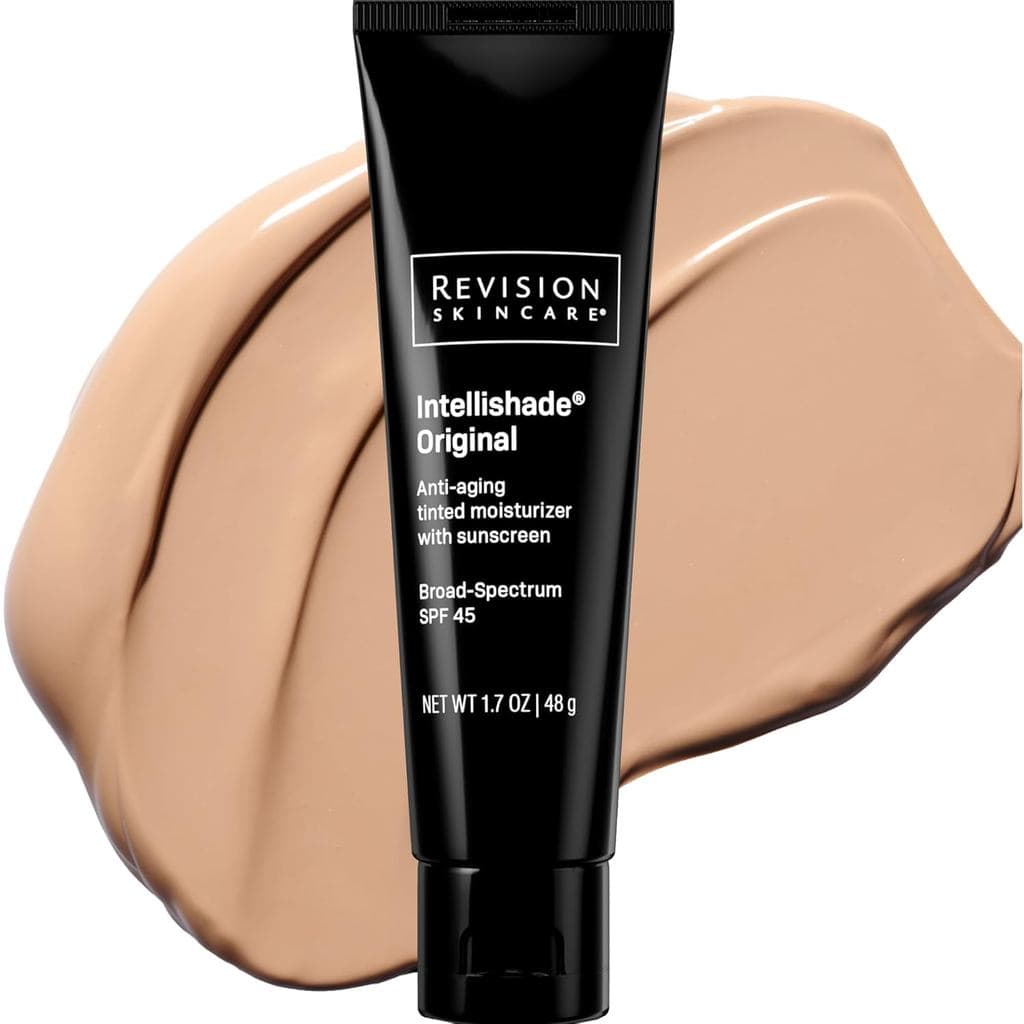 Revise o produto de cuidados com a pele Intellishade. ®   Protetor Solar Original com FPS 45, Anti-Envelhecimento para o