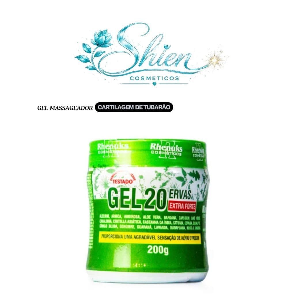Gel Massageador Vinte Ervas - 1 Unidade - Rhenuks