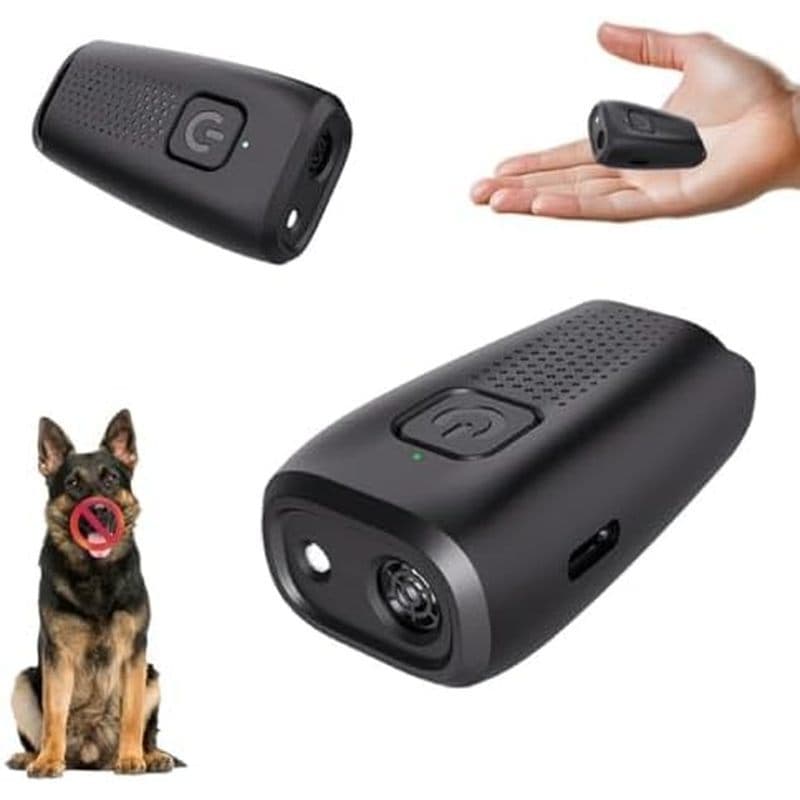 Dispositivo Dissuasor De Casca De Cachorro Mini Repelente Ultrassônico De Cães , Portátil De Treinamento Anti-Latido , E