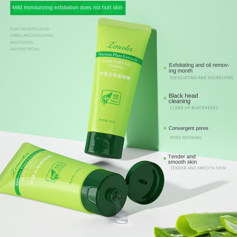 [Esfoliação Suave] Gel Esfoliante Facial Esfoliante/Limpeza Facial/Hidratação Pele