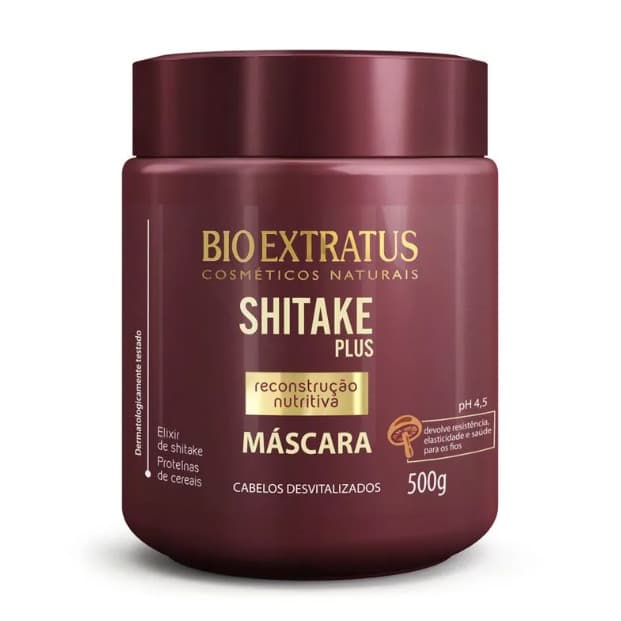 Máscara shitake plus 500g - BIO EXTRATUS