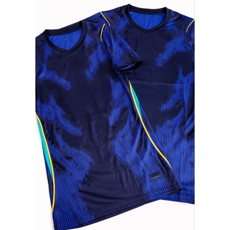 Camisa Azul Brasil 2026 Feminina ou Masculina KUDY