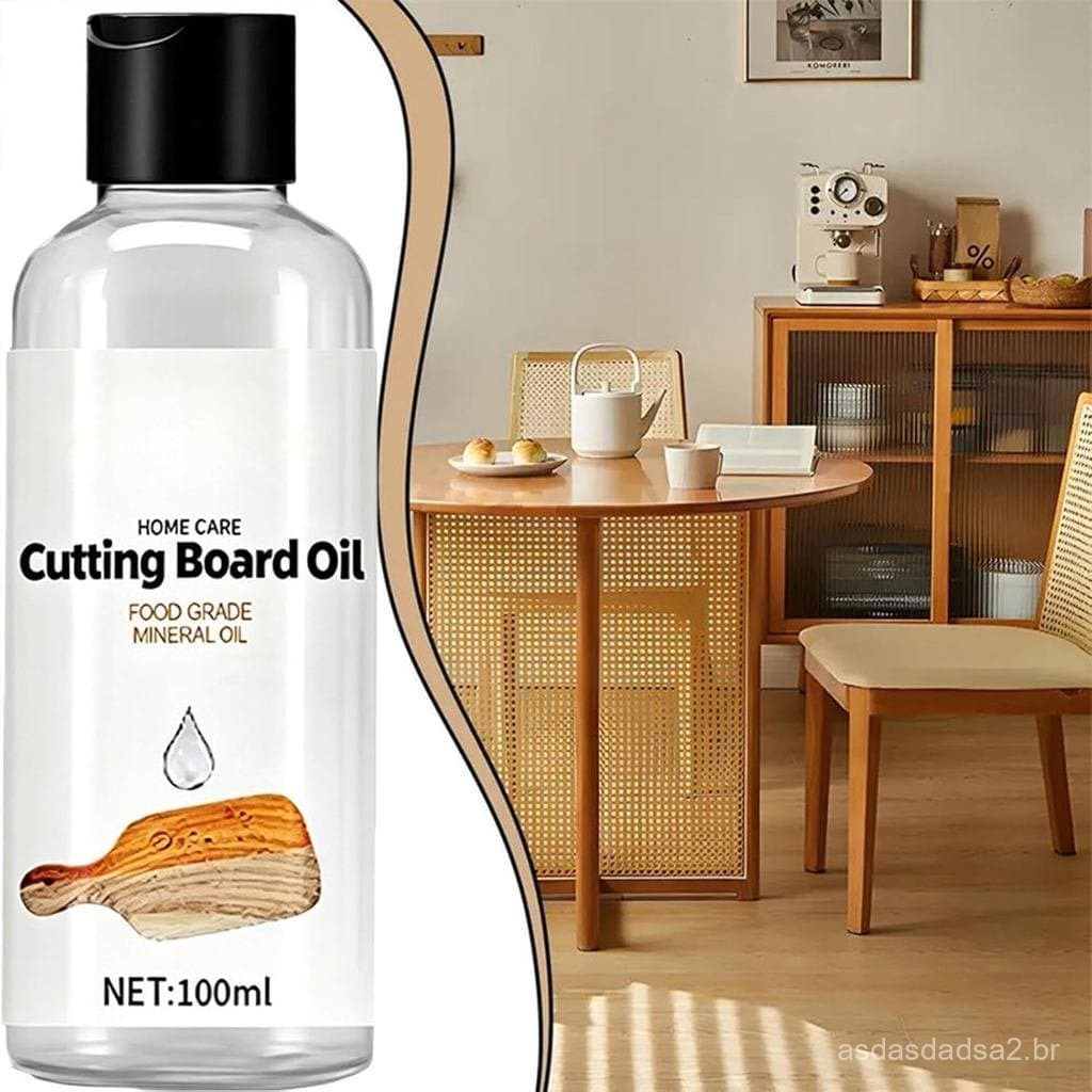 Mais Recente Modelo Óleo para Tábua de Corte de Madeira - 100ml Condicionador Mineral Seguro Fórmula de Revestimento Pro