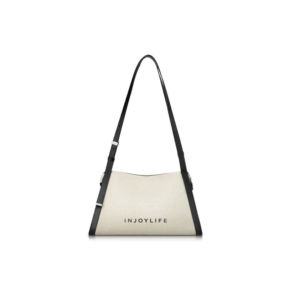 INJOYLIFE Roaming Maleta de lona unissex de grande capacidade Bolsa mensageiro de ombro Casual Bolsa de computador de 53