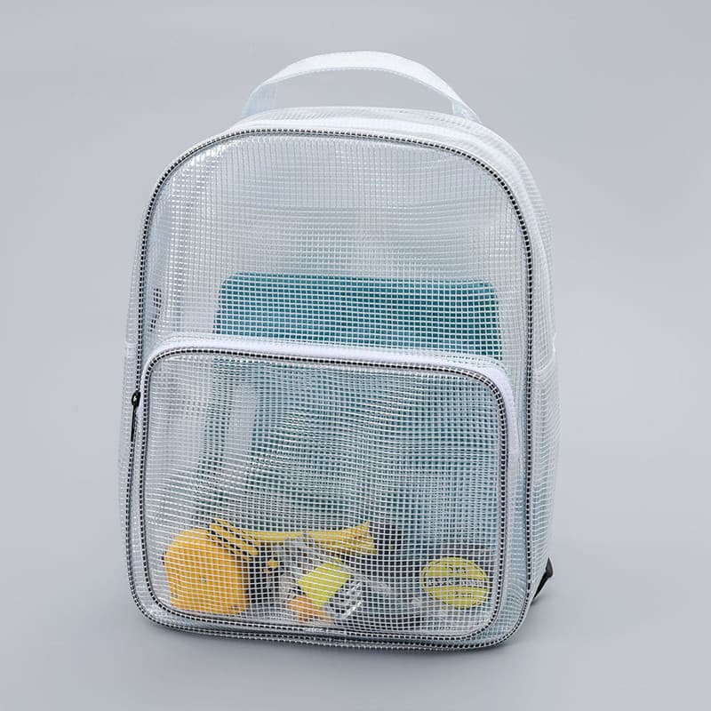 2026 novo estilo completo PVC saco livre de poeira mochila 57cm Anti-estático FAB saco de ferramentas transparente saco